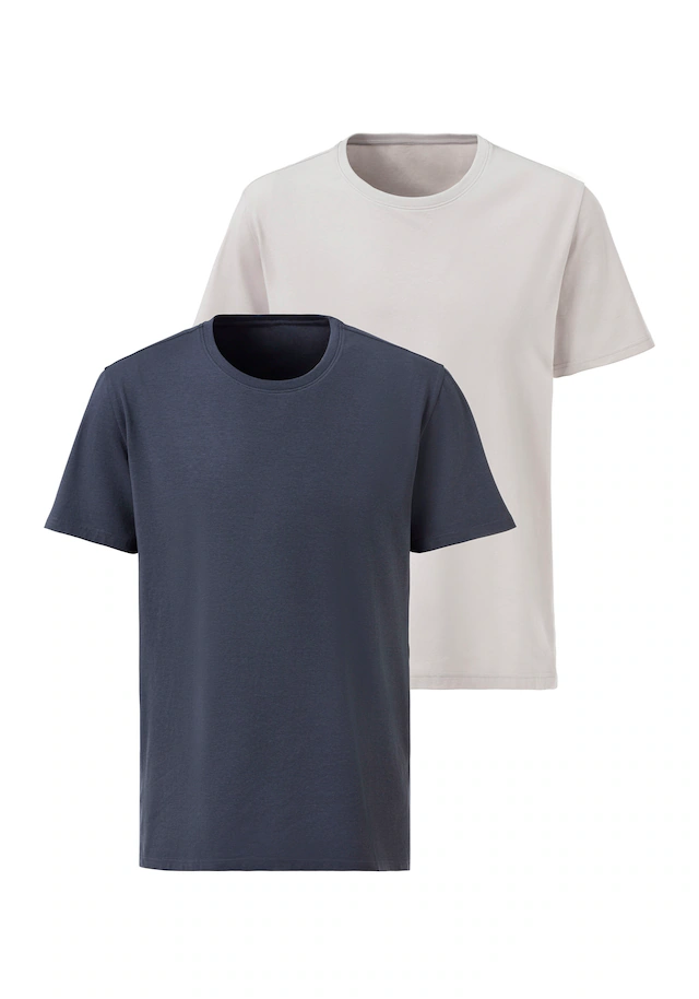 AUTHENTIC LE JOGGER T-Shirt Packung, 2, Freizeitshirt aus 100% Baumwolle