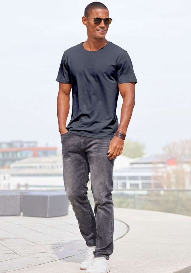 AUTHENTIC LE JOGGER T-Shirt Packung, 2, Freizeitshirt aus 100% Baumwolle