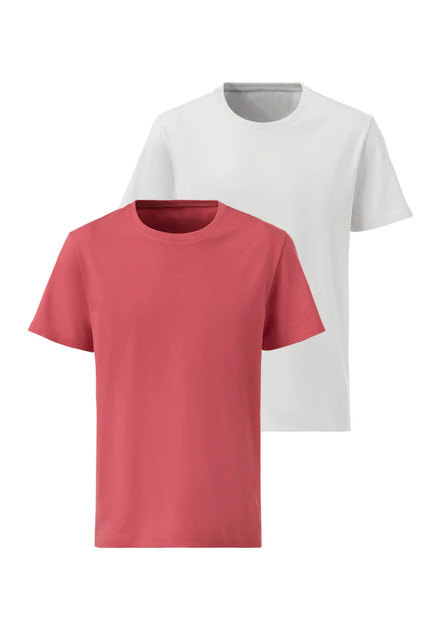 AUTHENTIC LE JOGGER T-Shirt Packung, 2, Freizeitshirt aus 100% Baumwolle