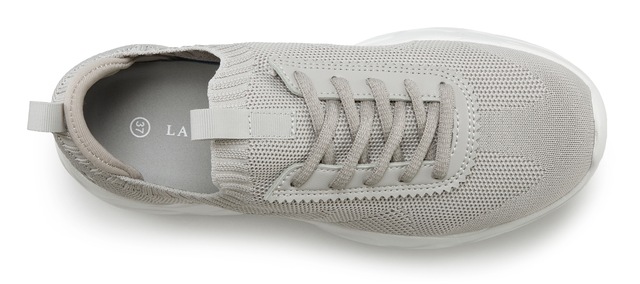 LASCANA ACTIVE Sneaker »Turnschuhe,« ultraleicht und bequem zum Reinschlüpfen mit Zierschnürung VEGAN