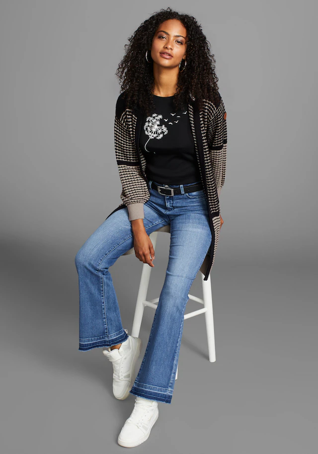 KangaROOS Weite Jeans Flare Weite Jeans High Waist