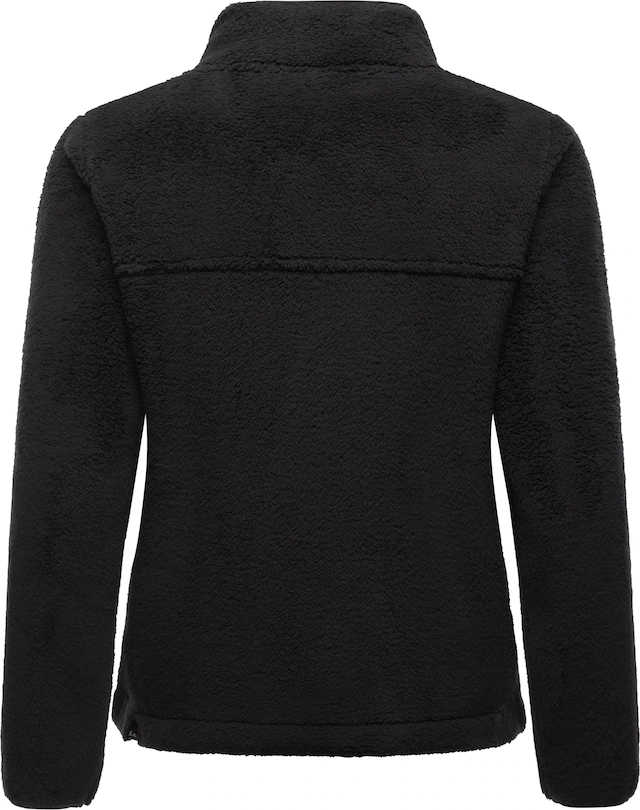 Ragwear Plüschjacke »Alaris« ohne Kapuze Kuschelige Fleecejacke mit Brusttasche