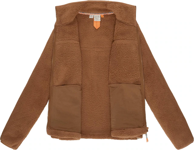 Ragwear Plüschjacke »Alaris« ohne Kapuze Kuschelige Fleecejacke mit Brusttasche