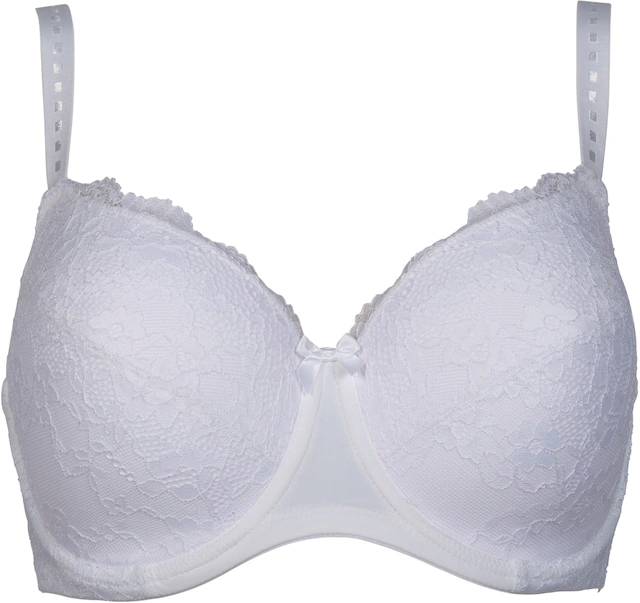 After Eden D-cup & up Bügel-BH »LOIS« verstellbare Träger, mit Schale, mit Bügel, mit Spitze, feminin