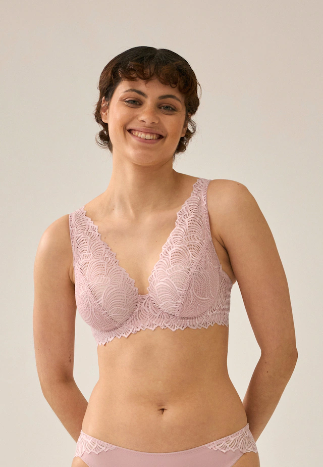 Naturana Bügel-BH »The Friday« 1 Stk. mit Bügel, mit Spitze, breite Träger, feminin, bequem