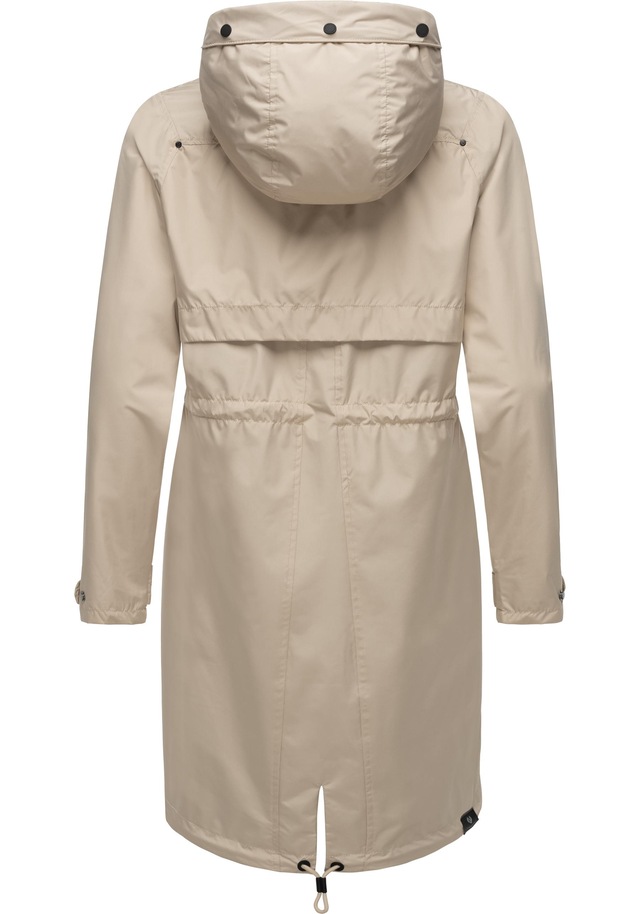 Ragwear Jerseymantel »Frodik« Wasserdichter oversized Damen Parka für die Übergangszeit