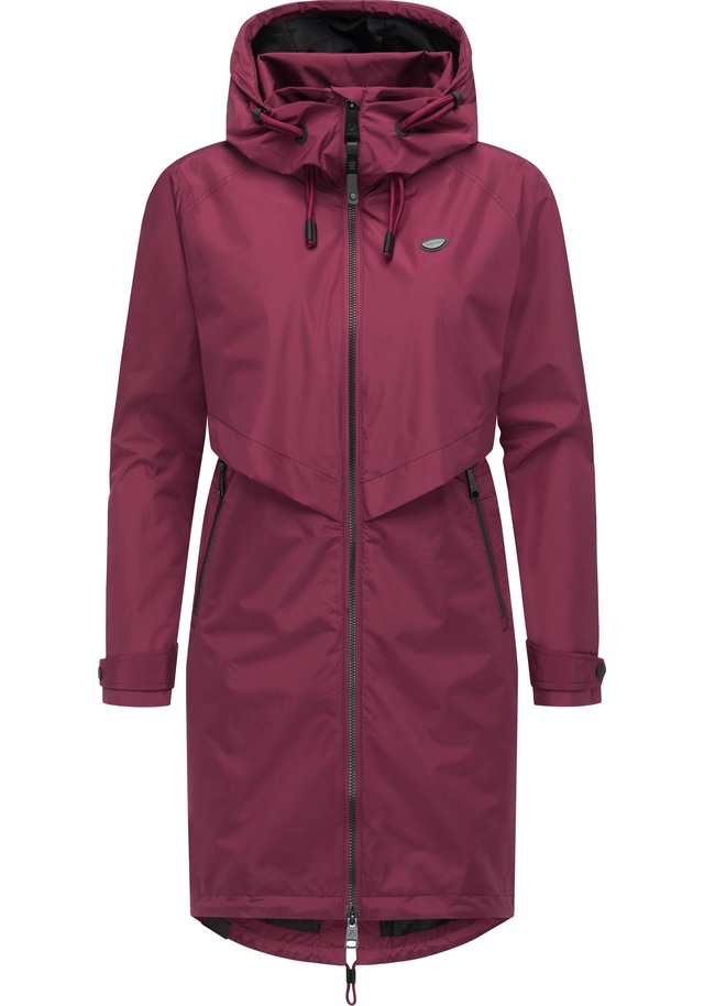 Ragwear Jerseymantel »Frodik« Wasserdichter oversized Damen Parka für die Übergangszeit