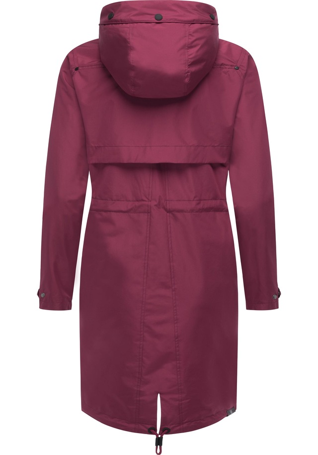Ragwear Jerseymantel »Frodik« Wasserdichter oversized Damen Parka für die Übergangszeit