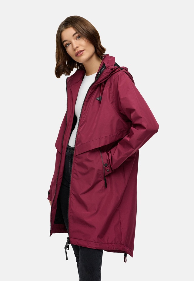 Ragwear Jerseymantel »Frodik« Wasserdichter oversized Damen Parka für die Übergangszeit