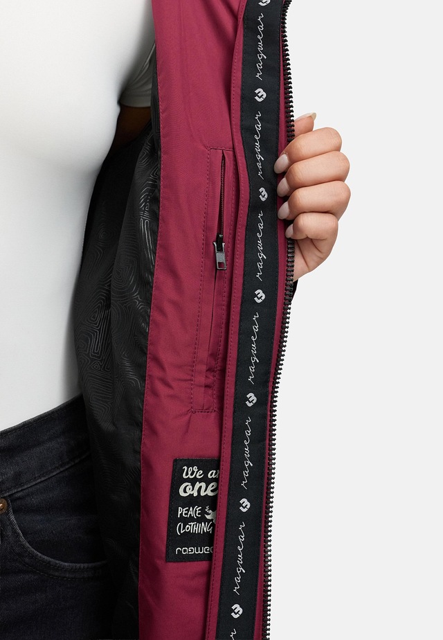 Ragwear Jerseymantel »Frodik« Wasserdichter oversized Damen Parka für die Übergangszeit