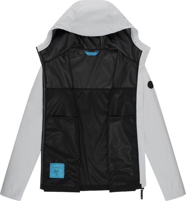 Ragwear Softshelljacke »Shellwie Block« mit Kapuze wasserdichte Herren Übergangsjacke mit großer Kapuze