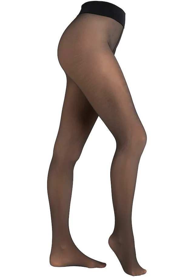 Camano Thermostrumpfhose »comfort« 80 DEN mit 80 DEN, transparente Optik