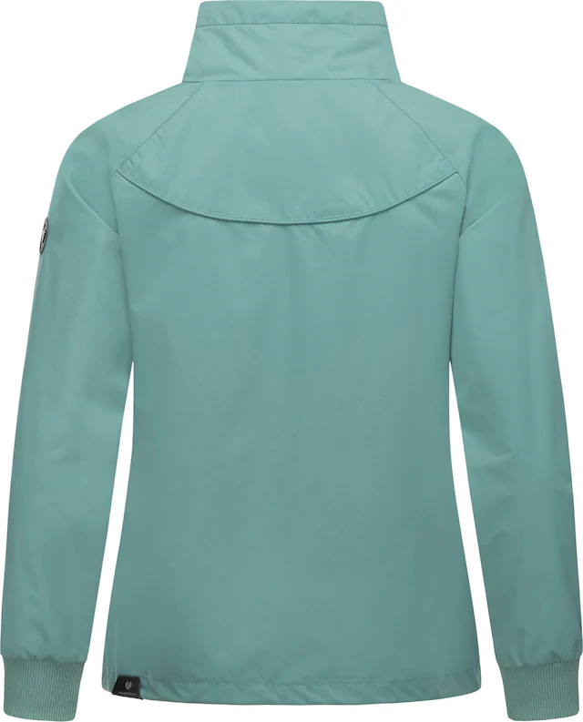 Ragwear Outdoorjacke »Apola« ohne Kapuze Wasserdichte Damen Übergangsjacke mit hohem Kragen