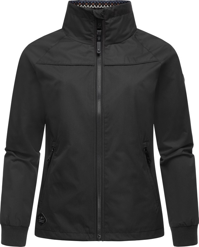 Ragwear Outdoorjacke »Apola« ohne Kapuze Wasserdichte Damen Übergangsjacke mit hohem Kragen