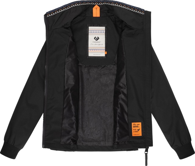 Ragwear Outdoorjacke »Apola« ohne Kapuze Wasserdichte Damen Übergangsjacke mit hohem Kragen