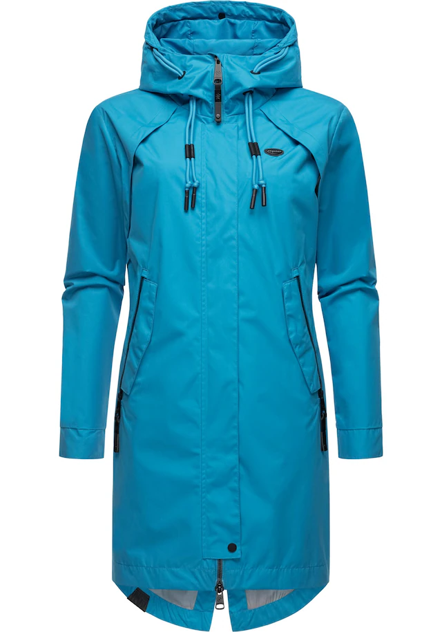Ragwear Jerseymantel »Rejany« Wasserdichter Damen Parka für die Übergangszeit