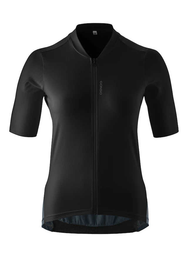 Gonso Radtrikot »SITIVO Jersey Red W« Damen Fahrradtrikot kurzarm, atmungsaktives Trikot mit Rückentasche