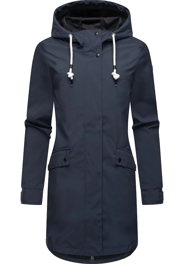 Ragwear Softshellmantel »Tinsley Shell« wasser- und winddichte Damen Softshelljacke