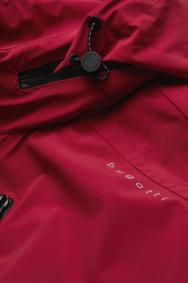 bugatti Kurzjacke mit Kapuze mit wasserabweisender Funktion
