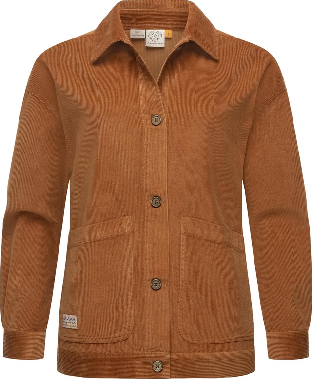 Ragwear Cordjacke »Ennea« ohne Kapuze Leichte Damen Übergangsjacke aus Kord