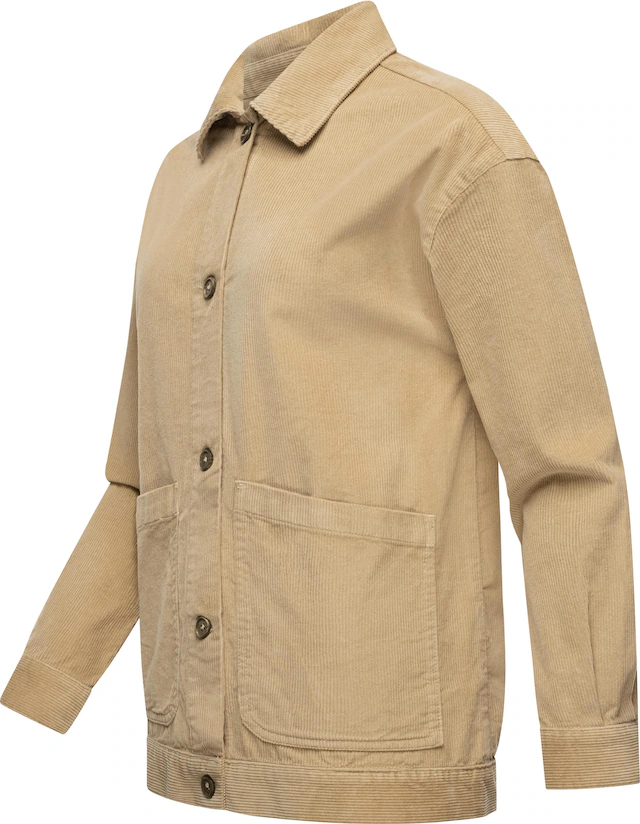 Ragwear Cordjacke »Ennea« ohne Kapuze Leichte Damen Übergangsjacke aus Kord