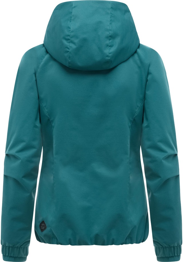 Ragwear Outdoorjacke »Dizzie Tech« mit Kapuze Wasserdichte Damen Übergangsjacke mit großer Kapuze