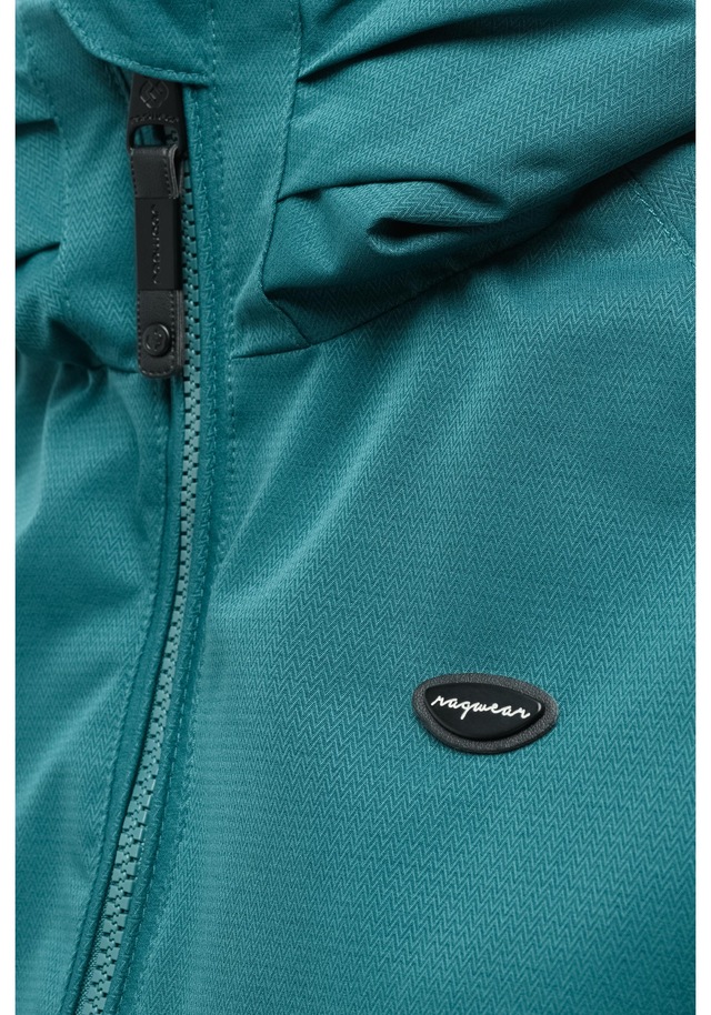 Ragwear Outdoorjacke »Dizzie Tech« mit Kapuze Wasserdichte Damen Übergangsjacke mit großer Kapuze