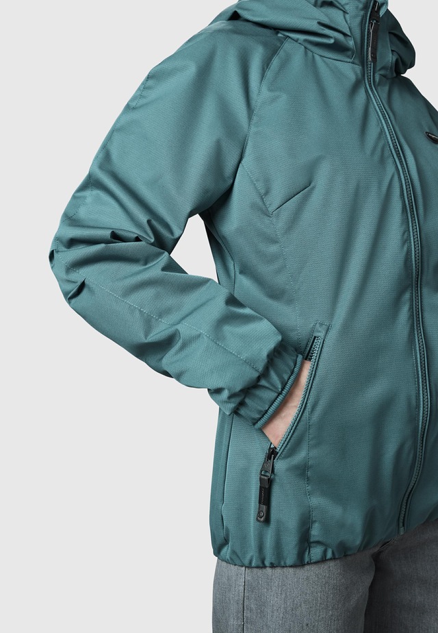 Ragwear Outdoorjacke »Dizzie Tech« mit Kapuze Wasserdichte Damen Übergangsjacke mit großer Kapuze