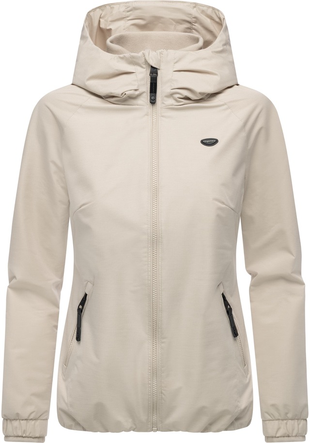 Ragwear Outdoorjacke »Dizzie Tech« mit Kapuze Wasserdichte Damen Übergangsjacke mit großer Kapuze