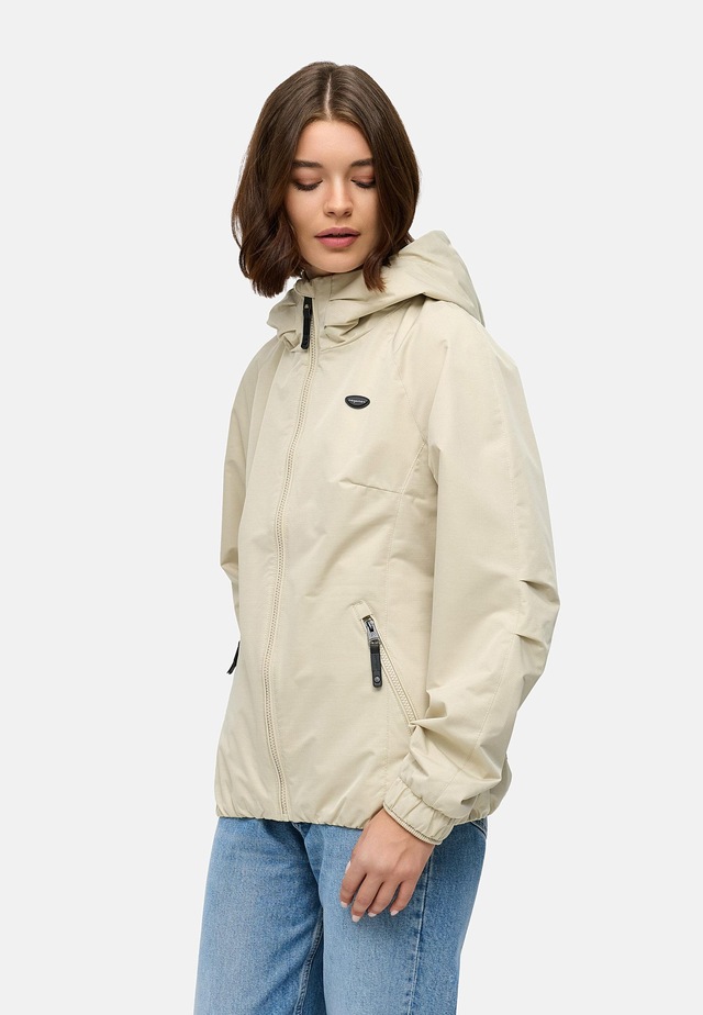 Ragwear Outdoorjacke »Dizzie Tech« mit Kapuze Wasserdichte Damen Übergangsjacke mit großer Kapuze
