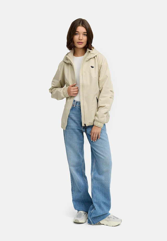Ragwear Outdoorjacke »Dizzie Tech« mit Kapuze Wasserdichte Damen Übergangsjacke mit großer Kapuze