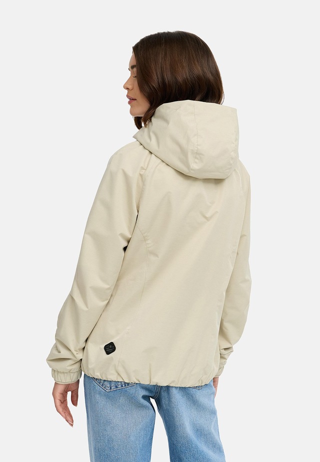 Ragwear Outdoorjacke »Dizzie Tech« mit Kapuze Wasserdichte Damen Übergangsjacke mit großer Kapuze