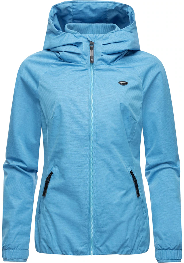 Ragwear Outdoorjacke »Dizzie Tech« mit Kapuze Wasserdichte Damen Übergangsjacke mit großer Kapuze