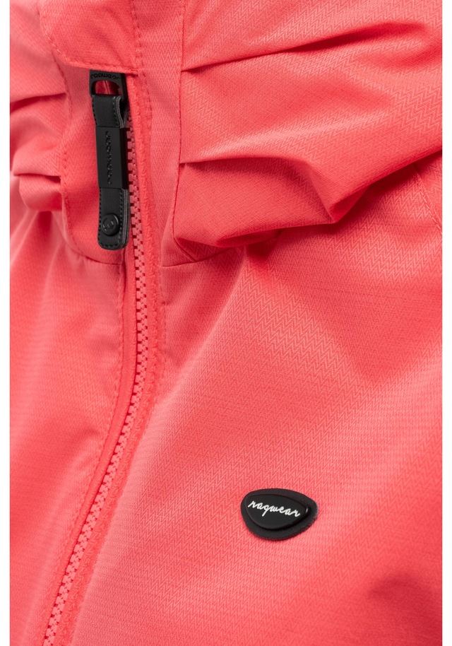 Ragwear Outdoorjacke »Dizzie Tech« mit Kapuze Wasserdichte Damen Übergangsjacke mit großer Kapuze