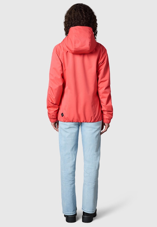 Ragwear Outdoorjacke »Dizzie Tech« mit Kapuze Wasserdichte Damen Übergangsjacke mit großer Kapuze