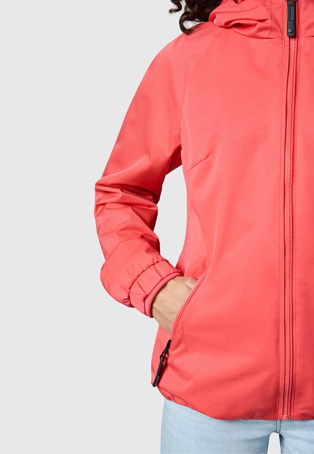 Ragwear Outdoorjacke »Dizzie Tech« mit Kapuze Wasserdichte Damen Übergangsjacke mit großer Kapuze