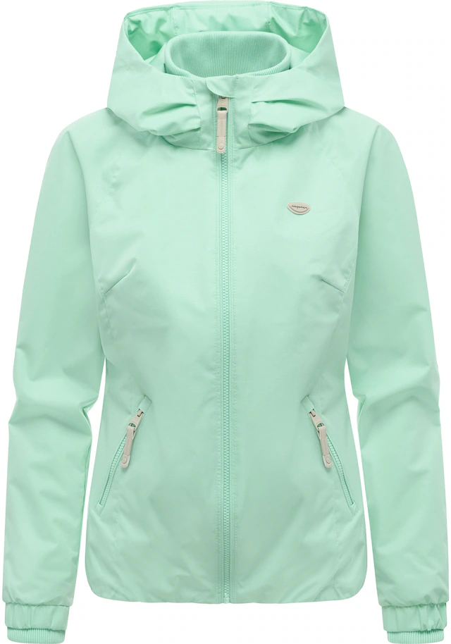 Ragwear Outdoorjacke »Dizzie Tech« mit Kapuze Wasserdichte Damen Übergangsjacke mit großer Kapuze