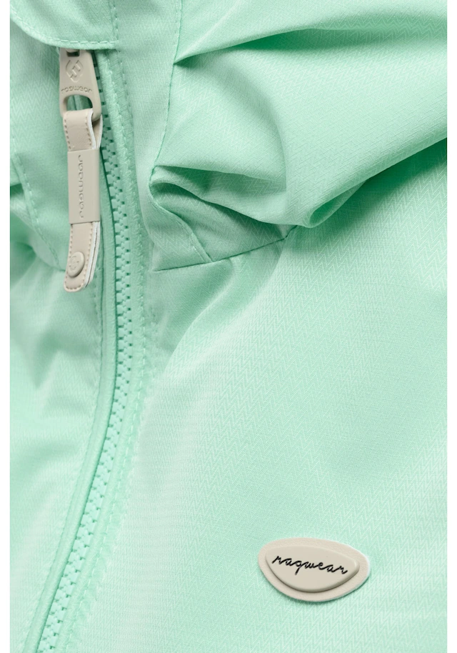 Ragwear Outdoorjacke »Dizzie Tech« mit Kapuze Wasserdichte Damen Übergangsjacke mit großer Kapuze
