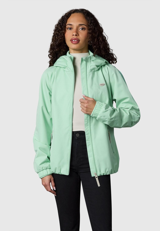 Ragwear Outdoorjacke »Dizzie Tech« mit Kapuze Wasserdichte Damen Übergangsjacke mit großer Kapuze