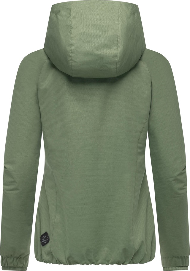 Ragwear Outdoorjacke »Dizzie Tech« mit Kapuze Wasserdichte Damen Übergangsjacke mit großer Kapuze