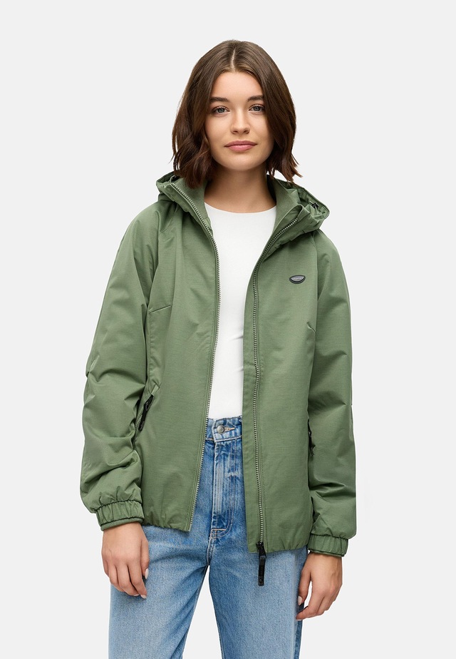 Ragwear Outdoorjacke »Dizzie Tech« mit Kapuze Wasserdichte Damen Übergangsjacke mit großer Kapuze