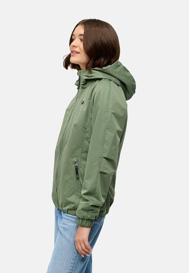 Ragwear Outdoorjacke »Dizzie Tech« mit Kapuze Wasserdichte Damen Übergangsjacke mit großer Kapuze