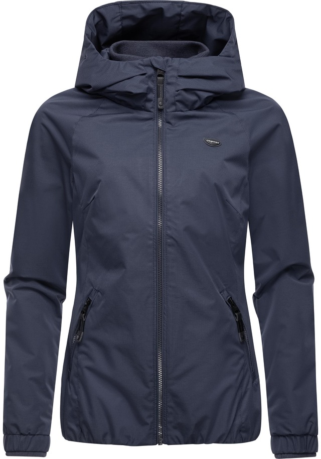 Ragwear Outdoorjacke »Dizzie Tech« mit Kapuze Wasserdichte Damen Übergangsjacke mit großer Kapuze