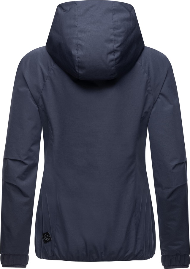Ragwear Outdoorjacke »Dizzie Tech« mit Kapuze Wasserdichte Damen Übergangsjacke mit großer Kapuze