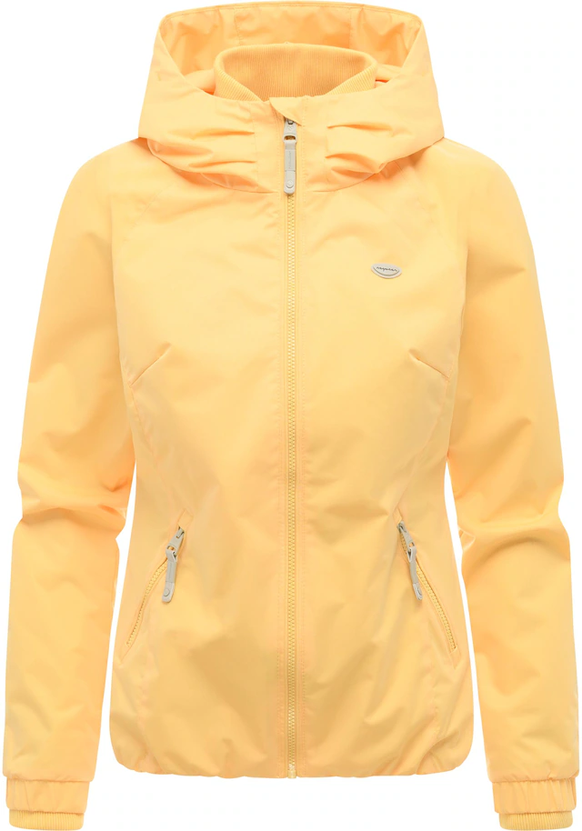 Ragwear Outdoorjacke »Dizzie Tech« mit Kapuze Wasserdichte Damen Übergangsjacke mit großer Kapuze