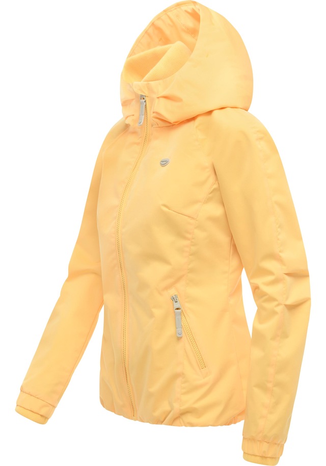 Ragwear Outdoorjacke »Dizzie Tech« mit Kapuze Wasserdichte Damen Übergangsjacke mit großer Kapuze