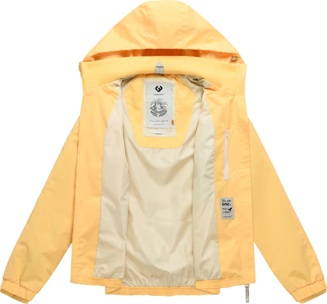 Ragwear Outdoorjacke »Dizzie Tech« mit Kapuze Wasserdichte Damen Übergangsjacke mit großer Kapuze