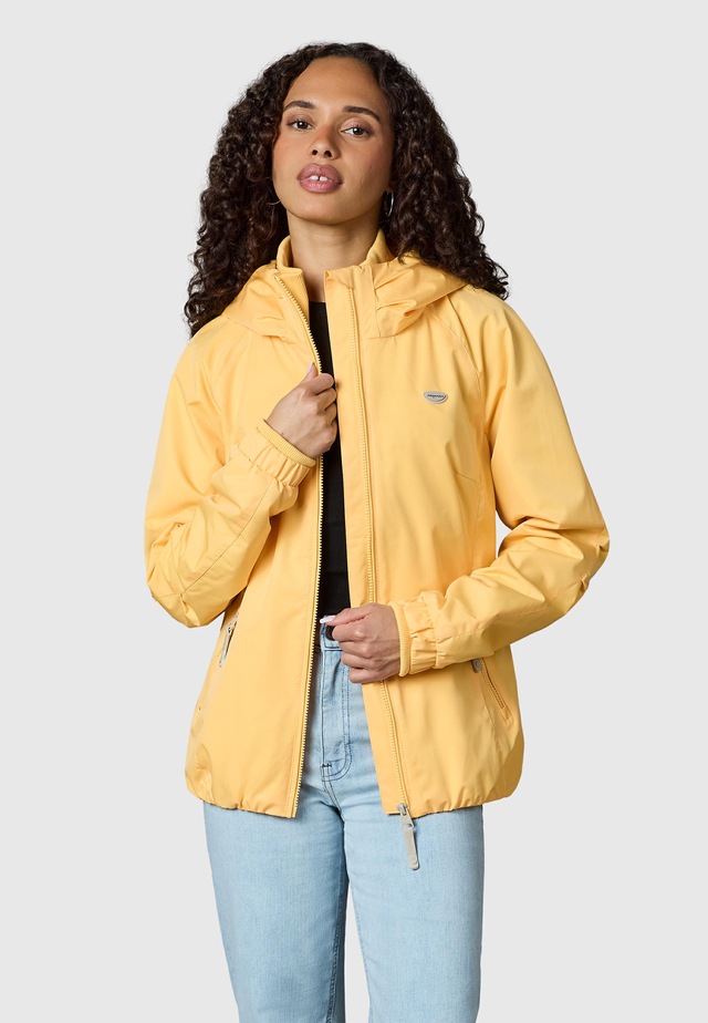 Ragwear Outdoorjacke »Dizzie Tech« mit Kapuze Wasserdichte Damen Übergangsjacke mit großer Kapuze