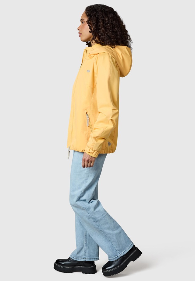 Ragwear Outdoorjacke »Dizzie Tech« mit Kapuze Wasserdichte Damen Übergangsjacke mit großer Kapuze