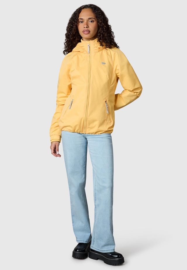 Ragwear Outdoorjacke »Dizzie Tech« mit Kapuze Wasserdichte Damen Übergangsjacke mit großer Kapuze